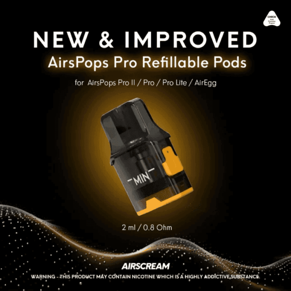 Airscream Airspops Pro II 氣泡2代可調瓦電子煙主機官網：圖片 5